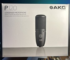 AKG P120 Condenser Microphone Project Studio Line - Black (P120)