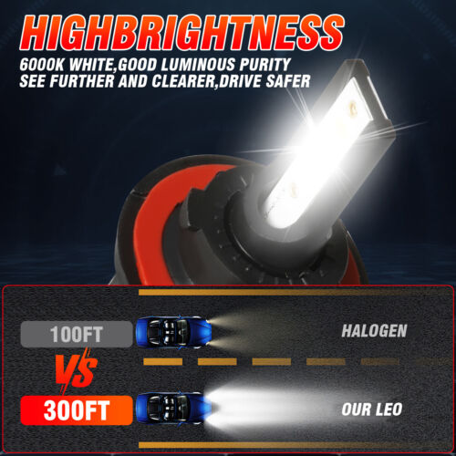 For Dodge Ram 1500 2500 3500 2006 2007 2008 2009 LED Headlight Foglight Bulb P4C - Picture 5 of 17