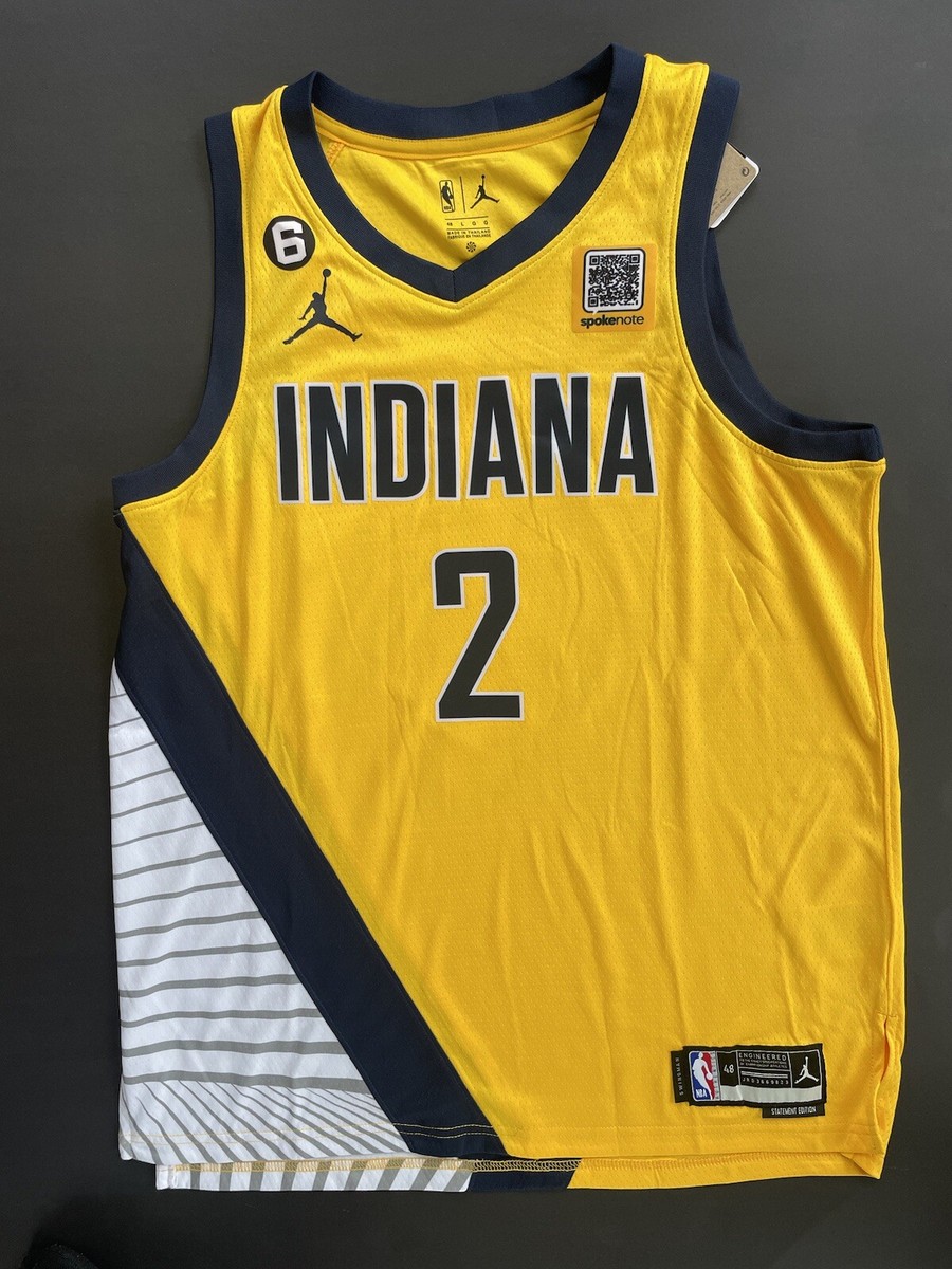 Andrew Nembhard Signed Autographed Indiana Pacers Jersey Psa