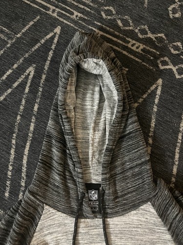 Felpa Minnesota Vikings NFL Team Apparel grigia con cappuccio da uomo taglia L - Foto 6 di 12