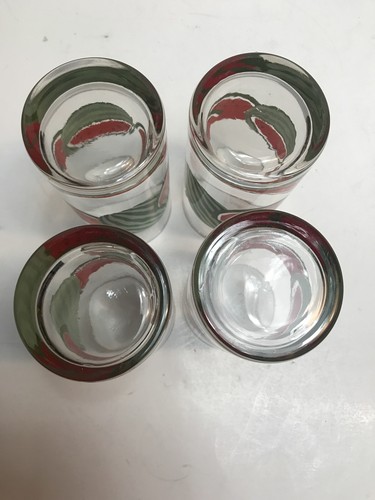 MCM Watermellon Tumbler Highball Glasses Set of 4 5 1/2 in Tall - Picture 8 of 10