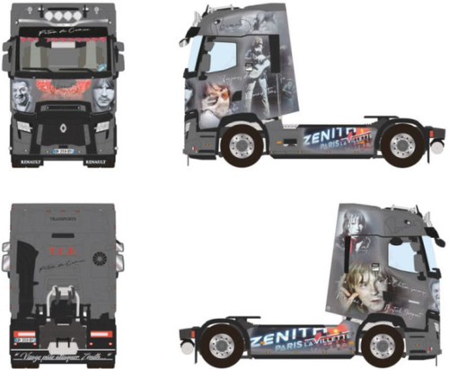 WSI TCE Renault T High EVO 4x2 01-4523 Truck Diecast, 1:50 Scale - Picture 2 of 3