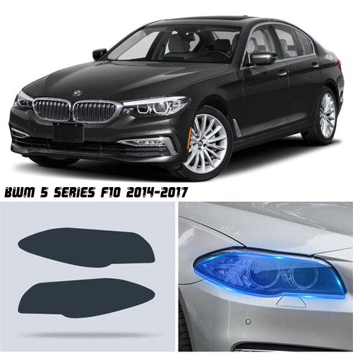 Restoration TPU Headlight Protective Precut Film Sticker Cover For BMW 5 Series - Picture 1 of 10