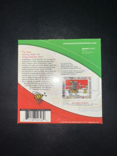 Junior PAINTBOX (Ages 4 to 12) (PC-CD, 2002) for Windows - CD in SLEEVE - Picture 3 of 3