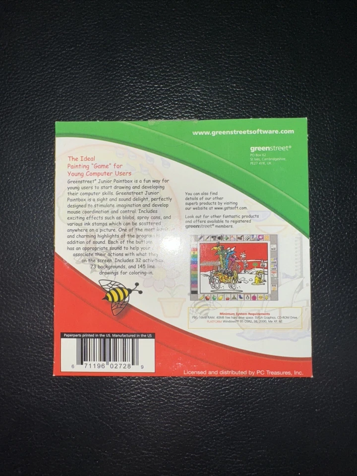 Junior PAINTBOX (Ages 4 to 12) (PC-CD, 2002) for Windows - CD in SLEEVE - Image 3 of 3