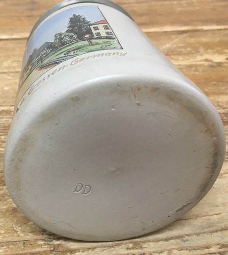 Colonel K.O. Schellberg Officers Civilians Club Giessen Germany Stein Tankard DD - Picture 3 of 7