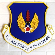 8" US Air Forces In Europe (USAFE) Emblem Plaque