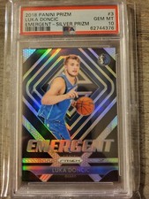 2018-19 Panini Prizm - Emergent Silver #3 Luka Doncic
