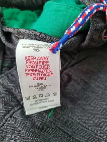 Mini Boden BOYS GREY COTTON Trousers ELASTIC WAISTED AGE 4 YEARS BRAND NEW  - Picture 5 of 6