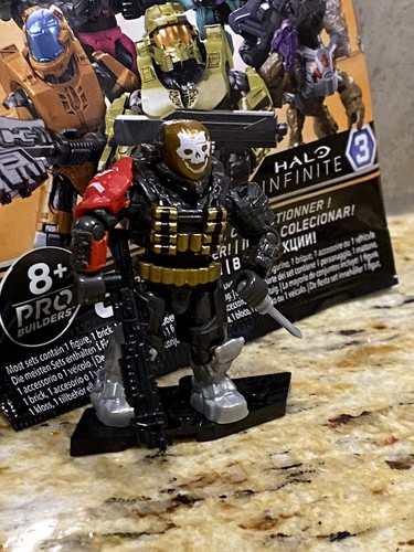 EMILE FIGURE & BONUS BLIND PACK FIGURE DI ​MEGA Halo 20th Anniversary Halo - Foto 1 di 6