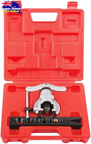 Eccentric Flaring Tool Kit 7 Dies 3/16"-3/4" Copper Tubing Refrigeration HVAC - Picture 8 of 12