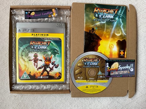 Ratchet & Clank A Crack in Time PS3 Platinum - UK PAL VGC - High Quality Packing - Picture 9 of 9