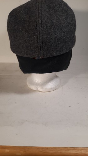 Wool Cap Ear Flaps Medium Adjustable Adult Baseball Hat - Picture 6 of 8