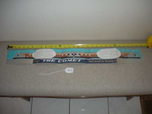 NY, NH, & H New Haven Railroad The Comet Advertising Brochure 30” Special Train - Picture 1 of 18