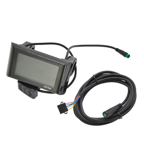 EBike 24V/36V/48V/60V/72V SW900 Colour Display Speed Meter Control Panel w/NFC - Picture 11 of 14