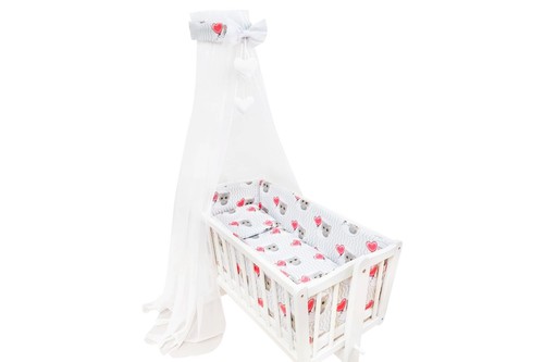 Universal Canopy Holder Pole Bar Drape Mosquito Net with Ribbon Fits Crib/Cradle - 第 11/29 張圖片
