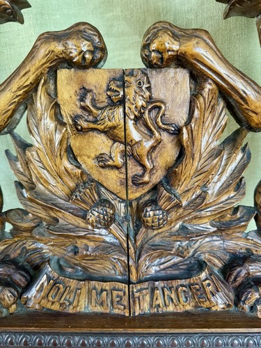 Late 19th Century Hand Carved Welsh Dragons With Gong, Floor Standing, Folk Art - Picture 13 of 16