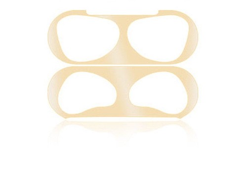 Seal Protection For Airpod 3 Metal Dust Proof Guard Sticker in Gold - 第 1/11 張圖片