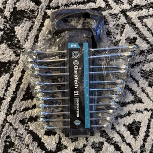 Ensemble de clé combiné Métrique 11-Piece Chrome Vanadium acier organisé
