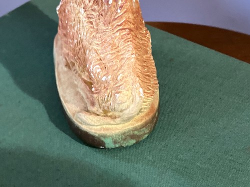 1940's Chalkware Camel Nativity Figurine Brown Camel Sitting Vintage - Bild 6 von 9