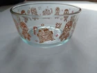 Pyrex Star Wars 1 Piece Decorated Christmas Glass Bowl, No Lid.