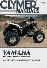 Clymer Yamaha YSF200 Blaster ('88-'06) by Haynes Publishing (English) Paperback 