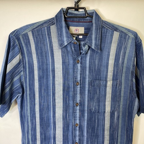 The Territory Ahead blau gestreiftes Button Down Hemd Gr. XL Herren - Bild 2 von 4