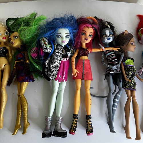 Lot of 9 Monster High Dolls Read Description - Picture 6 of 12