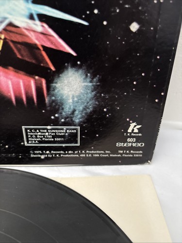 KC And The Sunshine Band Self Titled 1975 Vinyl LP VG+\VG+ - Imagen 7 de 7
