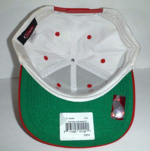 NCAA St. John’s Red Storm Snapback Hat 100% cotton By Eclipse NWT Cap - Picture 6 of 7