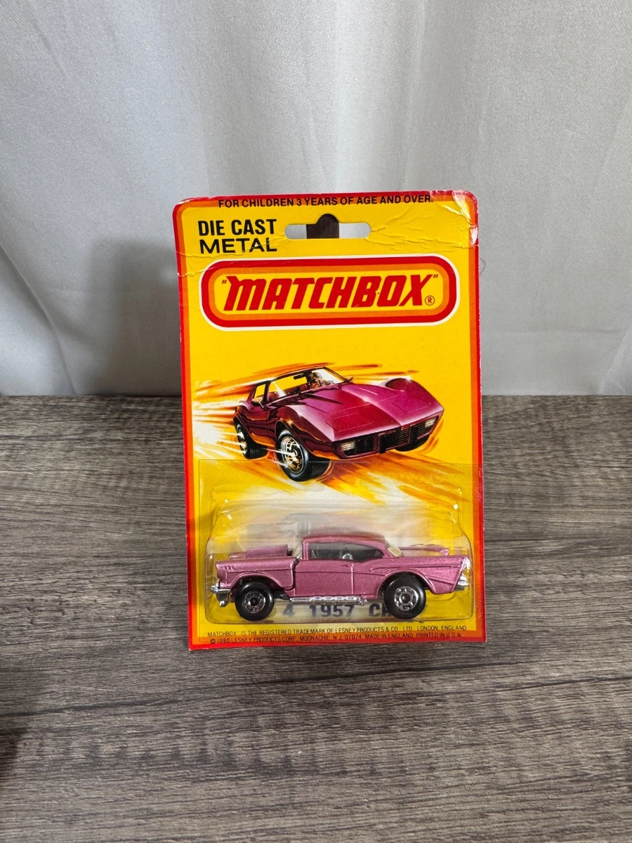 マッチボックス　コカ・コーラ1957 シボレーベルエア Matchbox Chevrolet 1957 Vehicle Year Vintage Manufacture Diecast