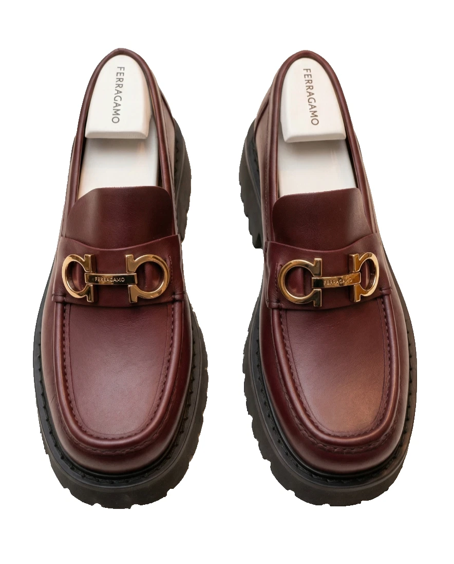 Salvatore Ferragamo Red Dress Shoes for Men for sale | eBay display picture 1