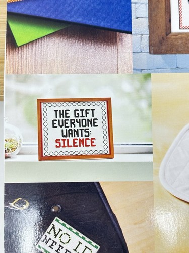 Rude Sarcastic Sarcasm Snarky Cross Stitch Booklet Spiral 14 Patterns - Picture 9 of 12