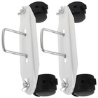 2 Paar mobile Riemenscheibenhalterungen für Ölradiatoren – 360° schwenkbare