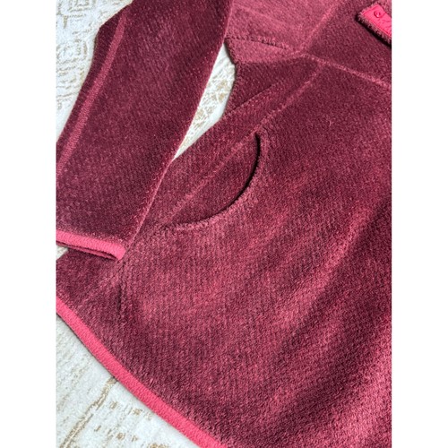 Patagonia Small Damen Fleecepullover burgund leichte Synchilla Jacke - Bild 8 von 8