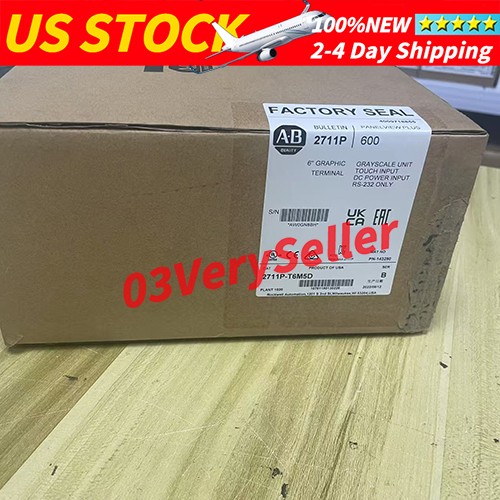 New Factory Sealed Allen-Bradley 2711P-T6M5D SER B Free Shipping - Picture 2 of 6