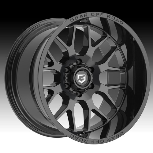 4/Engranajes Off Road 763B Raid negro brillante 20x9 6x135 18 mm (763B-2096318) - Imagen 1 de 3