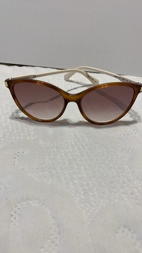 Longchamp Sonnenbrille braun mit Cat-Eye Design und Metallakzenten - Bild 4 von 11