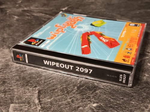 Playstation 1 PS1 Custom Repro Ersatz Hülle / Wipeout 2097 - Bild 2 von 3