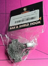 HARLEY-DAVIDSON Hardware Hook HDL-10100 NEW in Package BAR & SHIELD