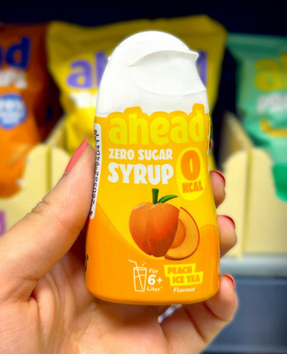 * AHEAD ZERO SUGAR SIRUP * Eistee Pfirsich  * peach ice tea * NEU
