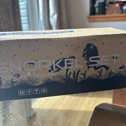 Divitone Mask Snorkel Set NEW Unused - Picture 9 of 9