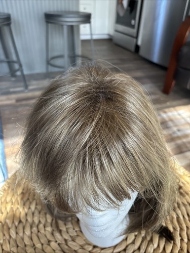 Estetica Wig EVETTE Color R8LF14 Ash BROWN w/HIGHLIGHTS - Picture 7 of 14