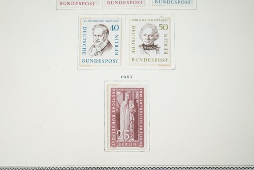 GERMANY 1940s-1980s COLLECTION OF 625+ STAMPS MINT & USED IN SCOTT ALBUM - Picture 14 of 24