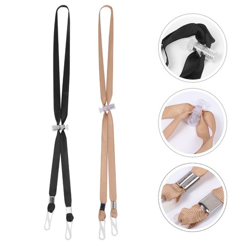 4PCS Cordino Mascherine Viso con Fissaggio Cordino Regolabile Maschere Esterno Cinghia - Foto 7 di 12