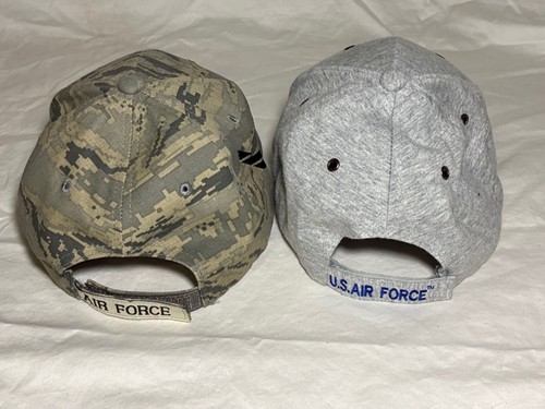 2 United States Air Force USAF Wings Embroidered Camouflage Cap Hat Strapback - Picture 3 of 4