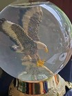VINTAGE ELECO AMERICAN EAGLE SNOW GLOBE 