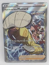 Rapid Strike Style Mustard TG27/TG30 Swsh09: Brilliant Stars Trainer Gallery...