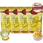 4x Freeze Dried Crispy Durian Monthong 30g Vegan Snack Thai Fruit Natural Sweet
