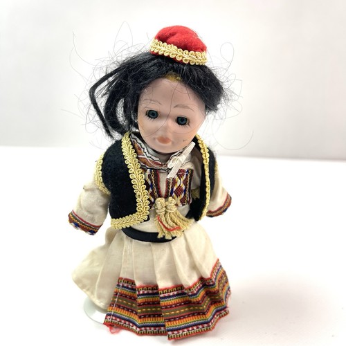Vintage Kroatische Souvenir Puppe Tracht Konavle Region Kroatien - Bild 14 von 20